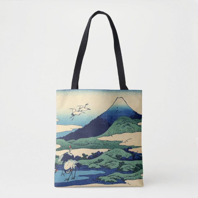 Katsushika Hokusai - Umegawa in der Provinz Sagami Tasche (Vorderseite)