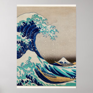 Katsushika Hokusais Die große Welle vor Kanagawa Poster