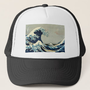 Katsushika Hokusai's The Great Wave off Kanagawa Truckerkappe