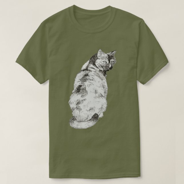 Katt T-Shirt (Design vorne)