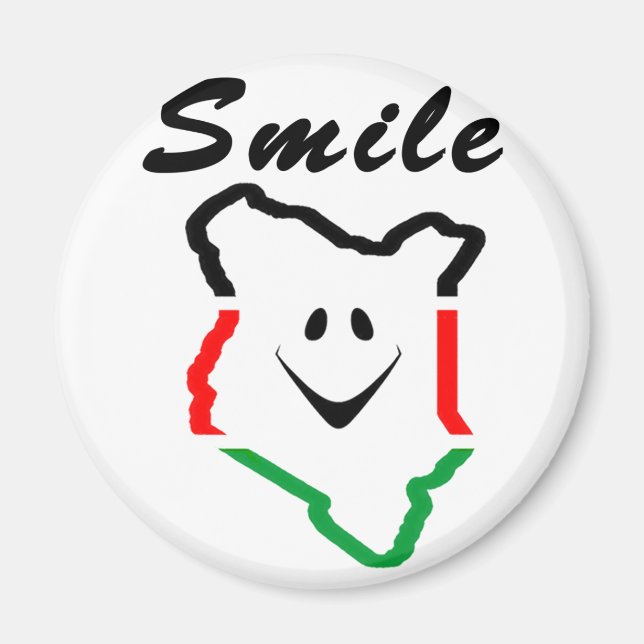 KattCraft: Kenyan Smile Magnet (Vorne)