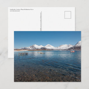 Kattfjorden Norwegen Postkarte