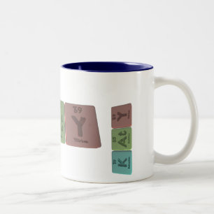 Katy als Kaliumastatin-Yttrium Zweifarbige Tasse