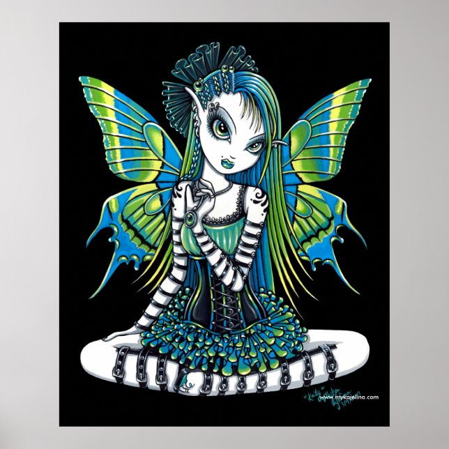 Katy Green Tattoo Fairy Poster (Vorne)