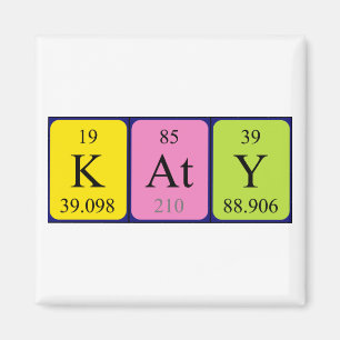 Katy Periodenmagnet Magnet