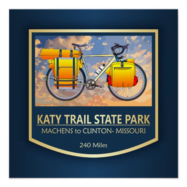 Katy Trail (bike2)2 Poster (Vorderseite)