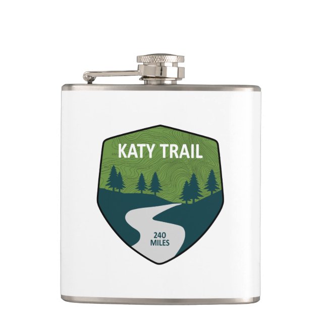Katy Trail Flachmann (Vorderseite)