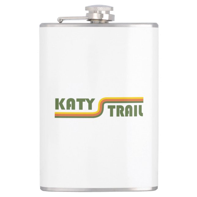Katy Trail Missouri Flachmann (Vorderseite)