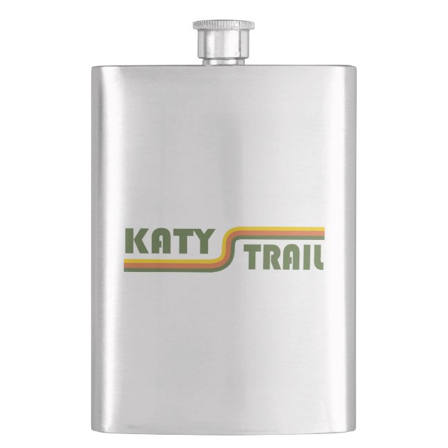 Katy Trail Missouri Flachmann (Vorderseite)
