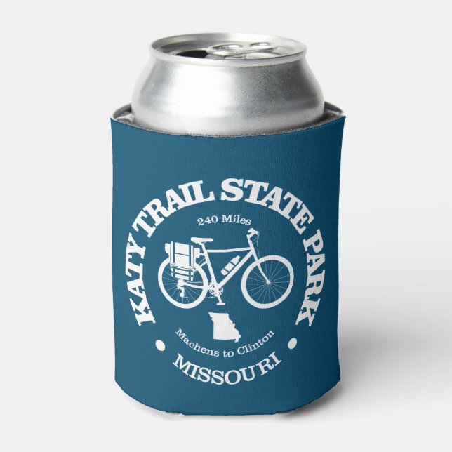 Katy Trail Staat Park (Fahrrad) Dosenkühler (Kanne Vorderseite)