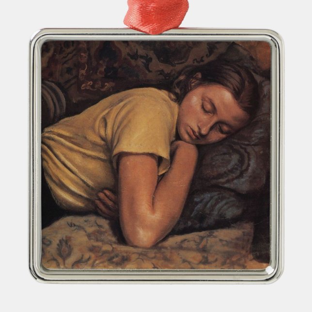 Katya (von Serebriakova) Ornament Aus Metall (Vorne)