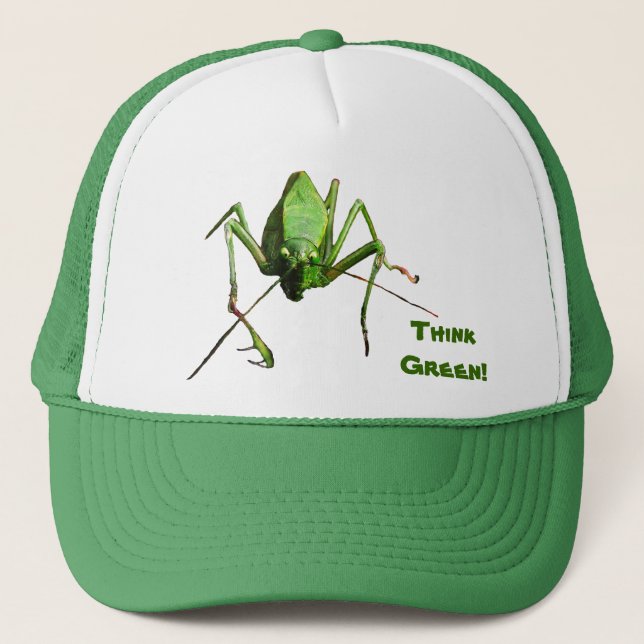 Katydid Denke ökologisch Truckerkappe (Vorderseite)