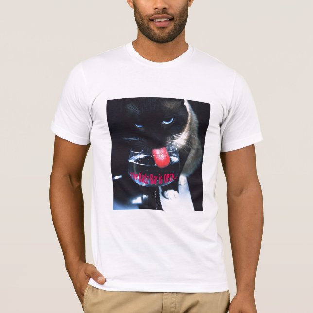 Katz Bar-T-Shirt T-Shirt (Vorderseite)