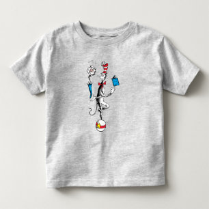 Katz im Hut Balancierakt Kleinkind T-shirt