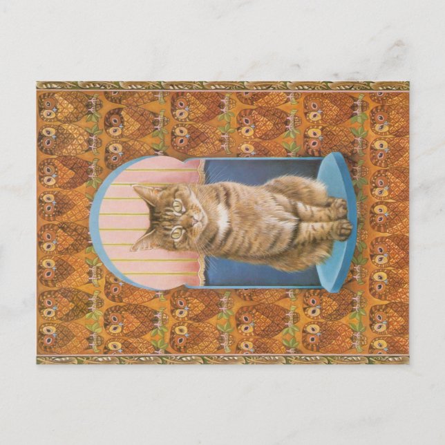 KATZBILDUNG POSTKARTE (Vorderseite)