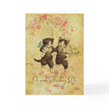 Kätzchen am Hochzeitstag