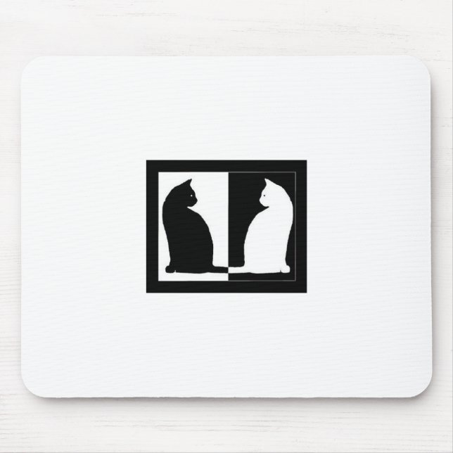Kätzchen auf einer Mausunterlage Mousepad (Vorne)