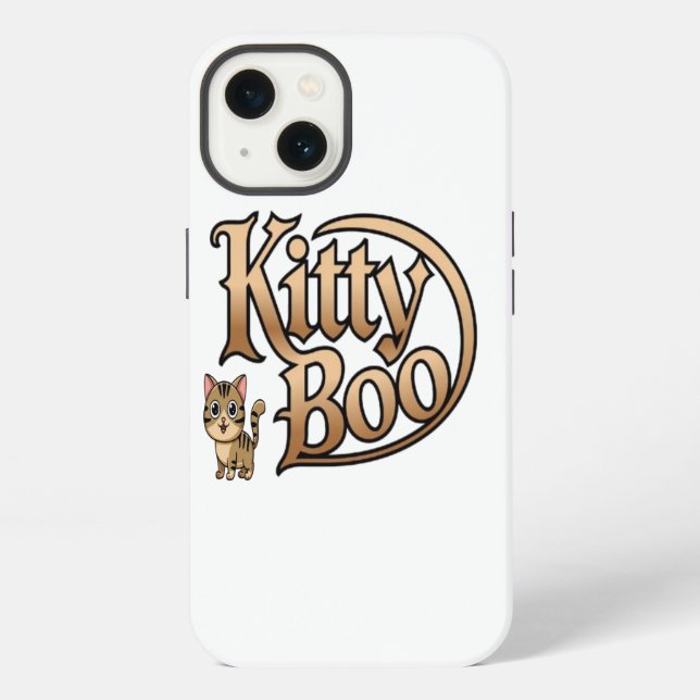 Kätzchen Boo iPhone Hülle (Rückseite)