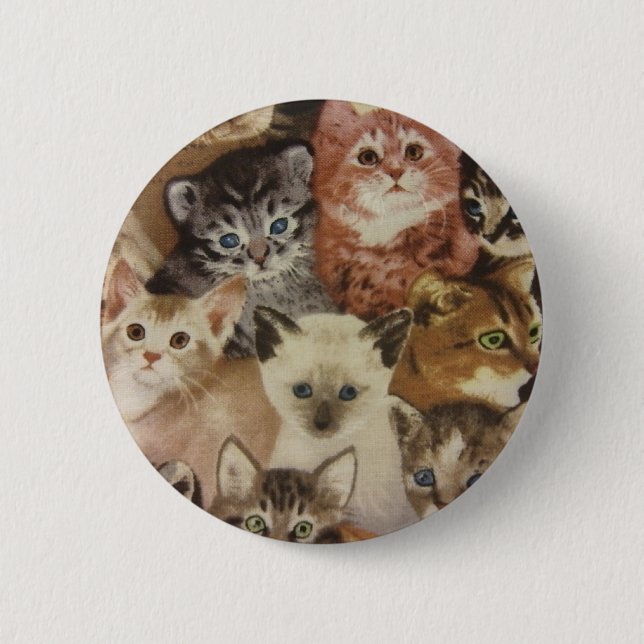 Kätzchen Button (Vorderseite)