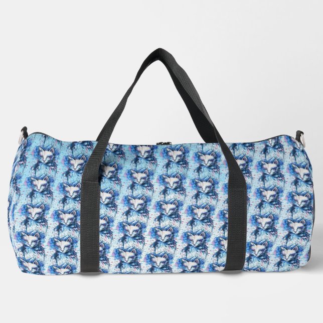 Kätzchen Duffle Bag (Vorderseite)