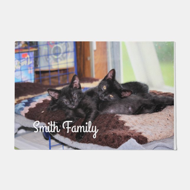 Kätzchen Fußmatte (Vorderseite)