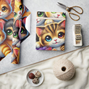 Kätzchen Geschenkpapier
