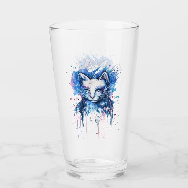 Kätzchen Glas (Vorderseite)