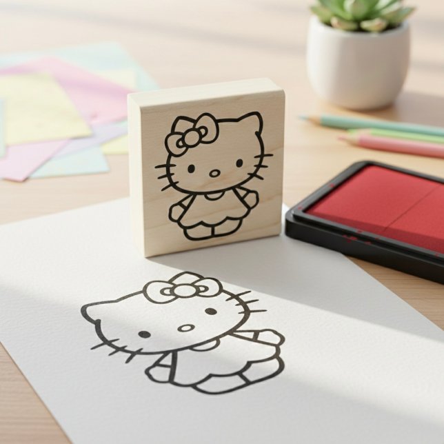 Kätzchen Gummistempel (Von Creator hochgeladen)