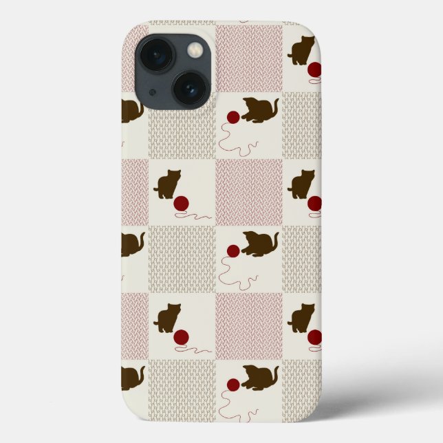 Kätzchen-Hintergründe Case-Mate iPhone Hülle (Rückseite)