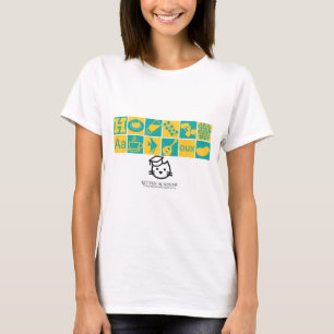 Kätzchen-Hochschulklassen-Ikonen-T - Shirt