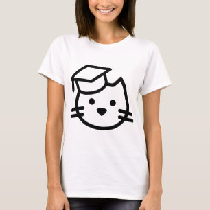 Kätzchen-Hochschullogo T-Shirt