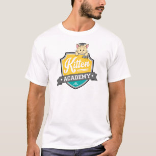 Kätzchen-HochschulWappen T-Shirt