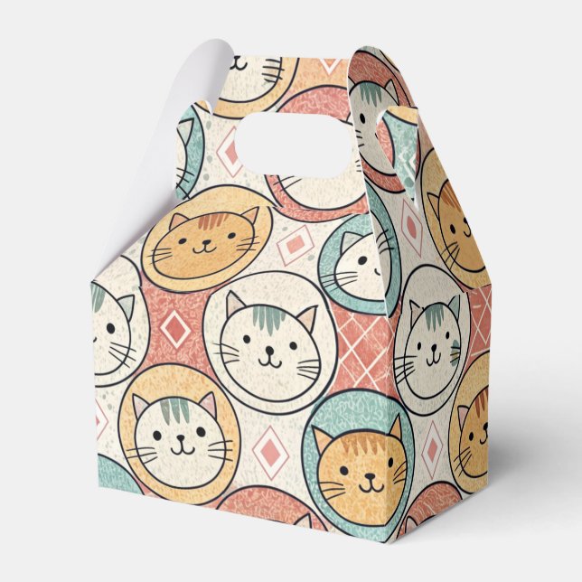 Kätzchen Katzen Geschenkschachtel (Vorderseite)