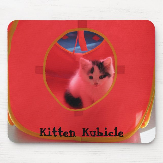 Kätzchen Kubicle Mousepad (Vorne)