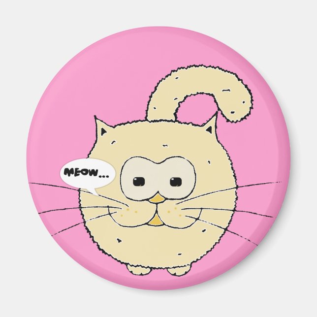 Kätzchen Magnet (Vorne)