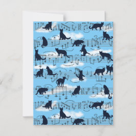 Kätzchen Mitteilungskarte