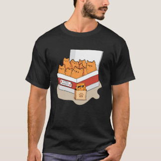 Kätzchen-Nuggets Food-Pun-Geschenke für Männer, Fr T-Shirt