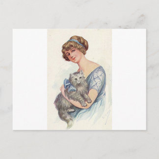 Kätzchen Postkarte