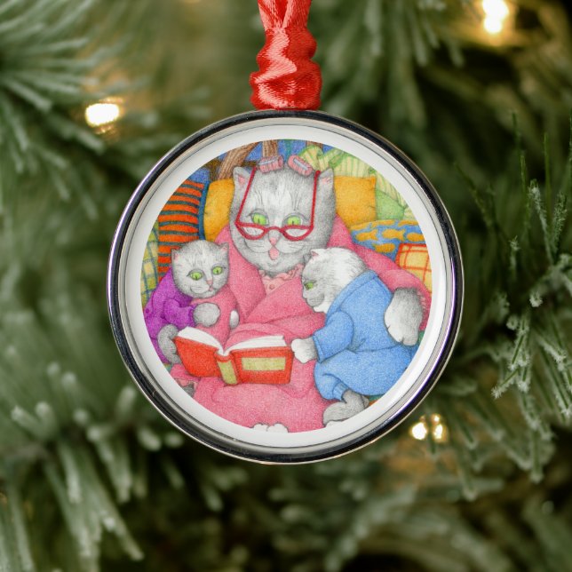 KÄTZCHEN Premium Runde Ornamente (Baum)