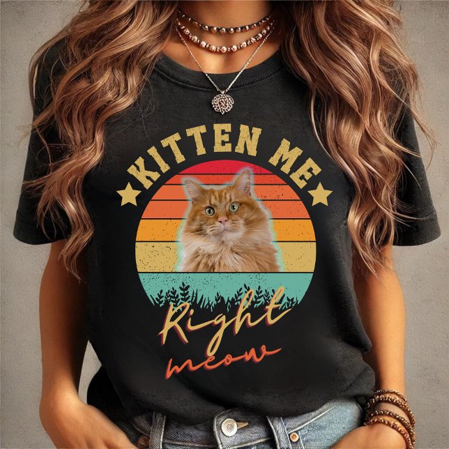 Kätzchen Sie mir gleich: Niedliche Katzengestaltun T-Shirt (Von Creator hochgeladen)