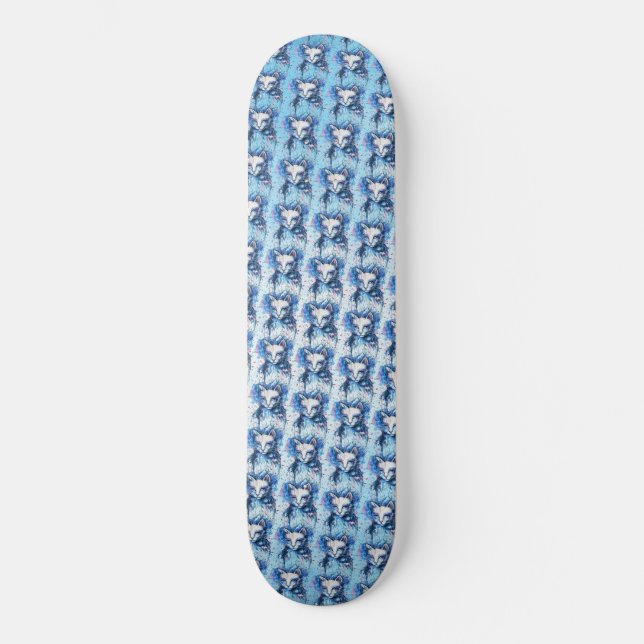Kätzchen Skateboard (Vorderseite)