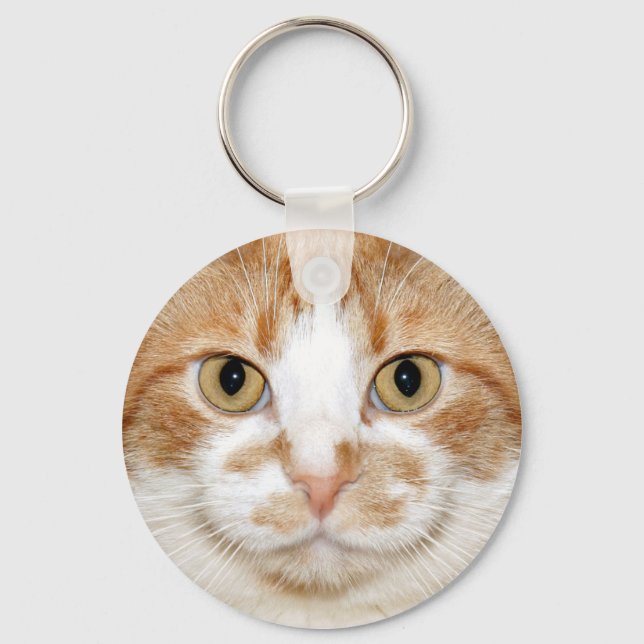 Kätzchenfläche Schlüsselanhänger (Vorderseite)