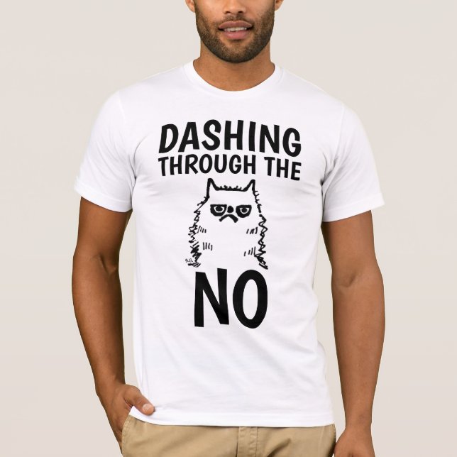 KATZCHRISTMAS, DIE DURCH KEINE T - SHIRT DASCHEN (Vorderseite)