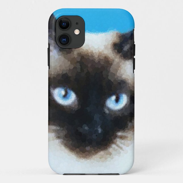 Katze 1 Case-Mate iPhone hülle (Rückseite)