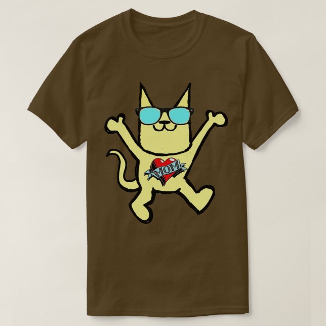 Katze 24 1 T-Shirt (Design vorne)