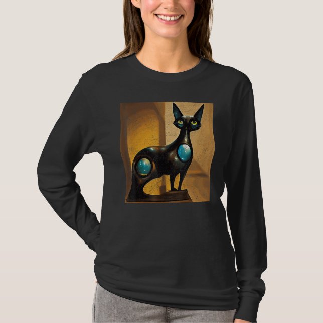 Katze 26 T-Shirt (Vorderseite)