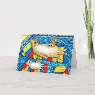 Katze 373 Note Card Karte