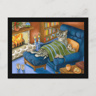 Katze 459 PostCard Postkarte