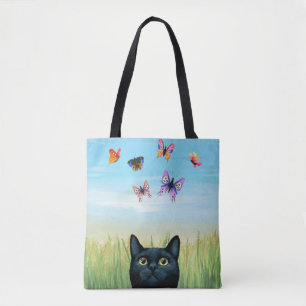 Katze 606 Katzenschmetterlinge Tasche