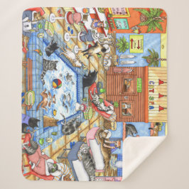 Katze 635 Kat Wellness-Center Sherpadecke